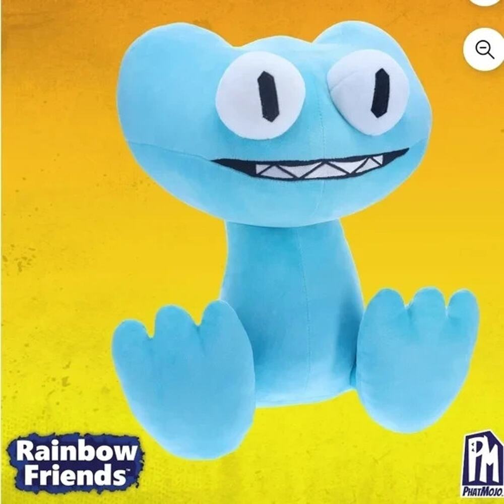 Rainbow Friends Giant Plush Cyan 16 Inches Roblox NEW WITH TAGS